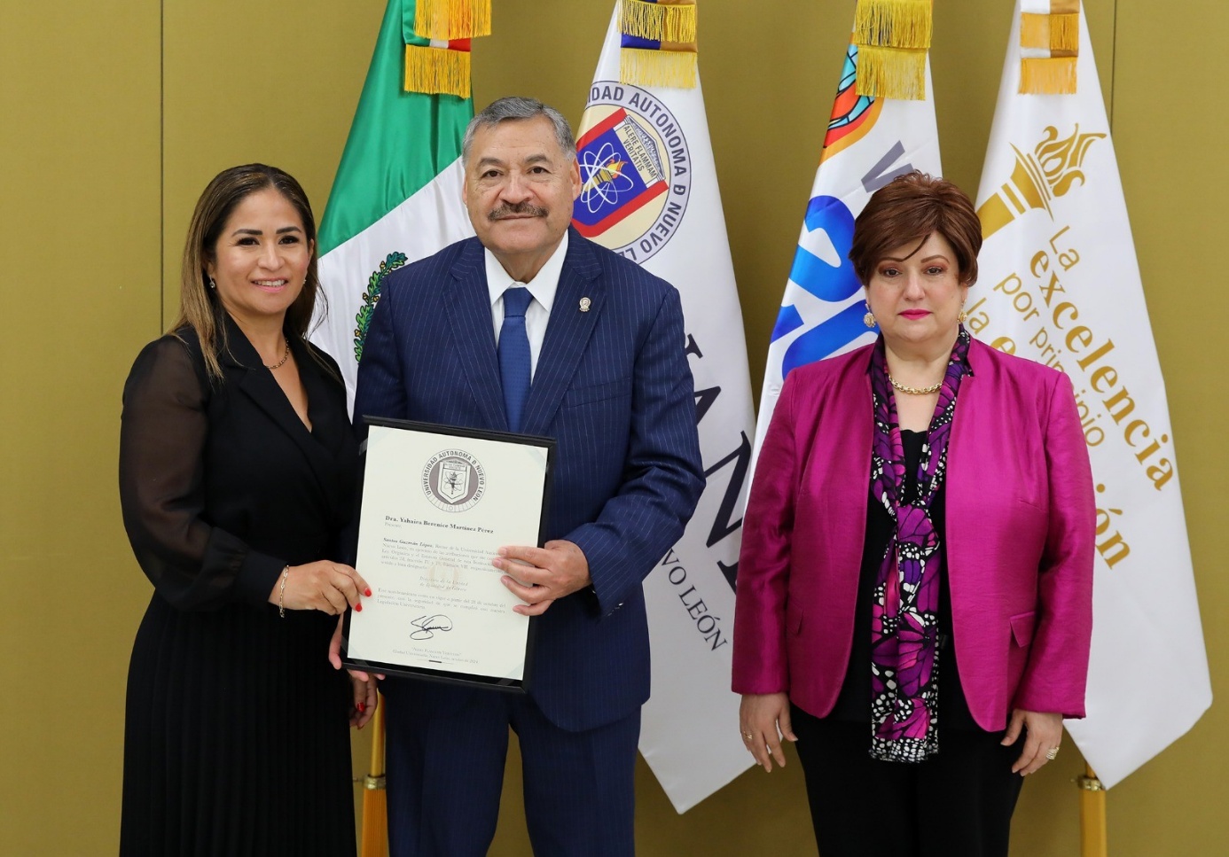 Nombramiento Doctora Yahaira Berenice Martínez Pérez, Directora de la Unidad para la Igual