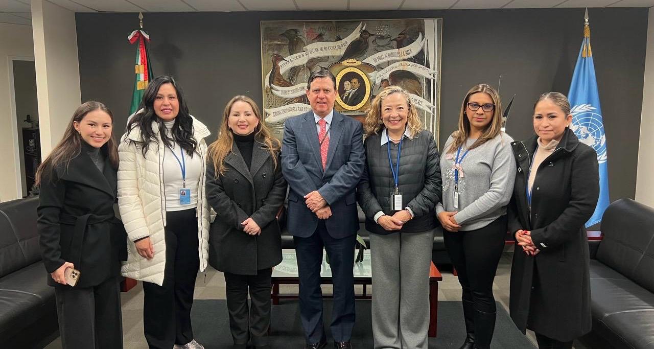 Reunión con el Embajador y Representante Permanente Alterno de México ante las Naciones Un